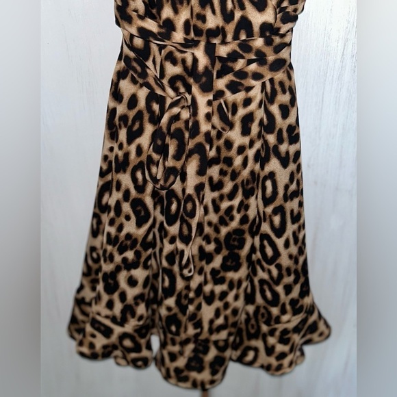 Summer dress wrap around Size XS By Blue Rain lined worn twice EUC - Picture 4 of 7